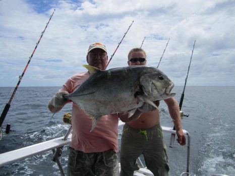 13kg Giant Trevally...